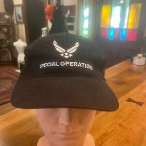 Air Force Black Special Operations Hat